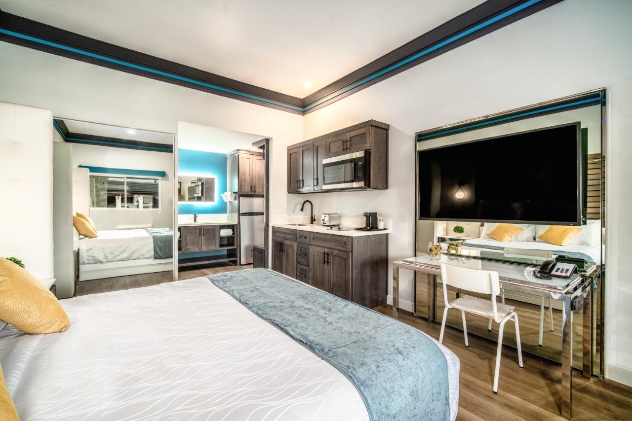 Aspire Inn Studios & Spas Bellflower Eksteriør billede