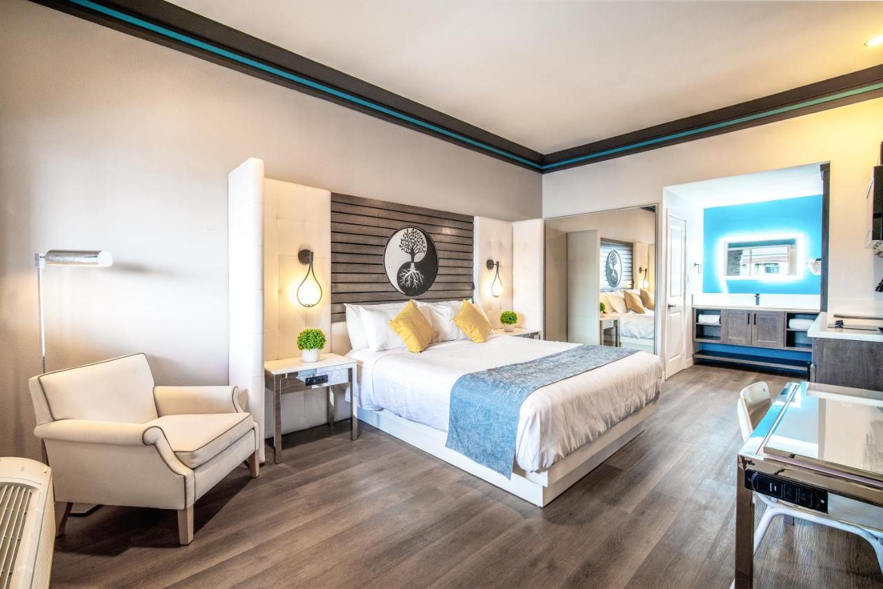 Aspire Inn Studios & Spas Bellflower Eksteriør billede