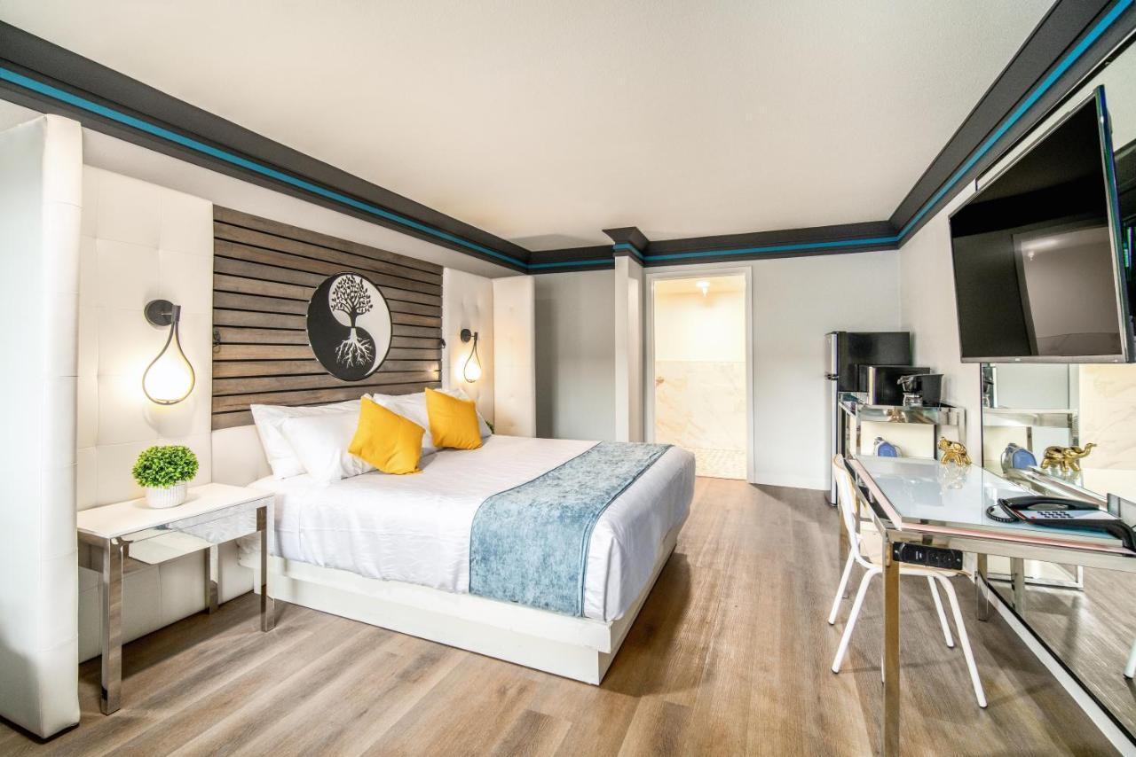 Aspire Inn Studios & Spas Bellflower Eksteriør billede
