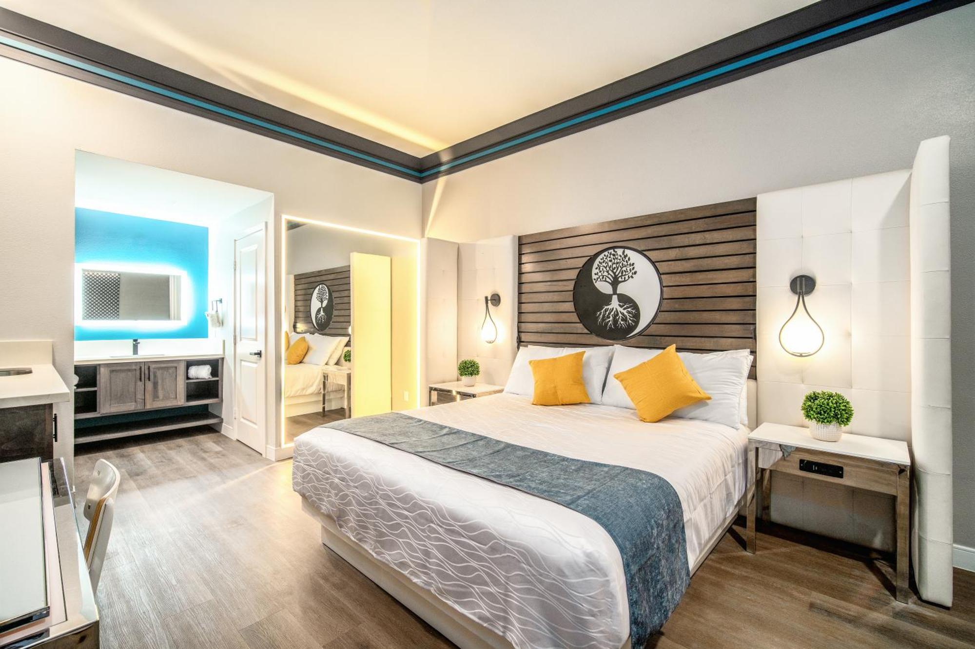 Aspire Inn Studios & Spas Bellflower Eksteriør billede