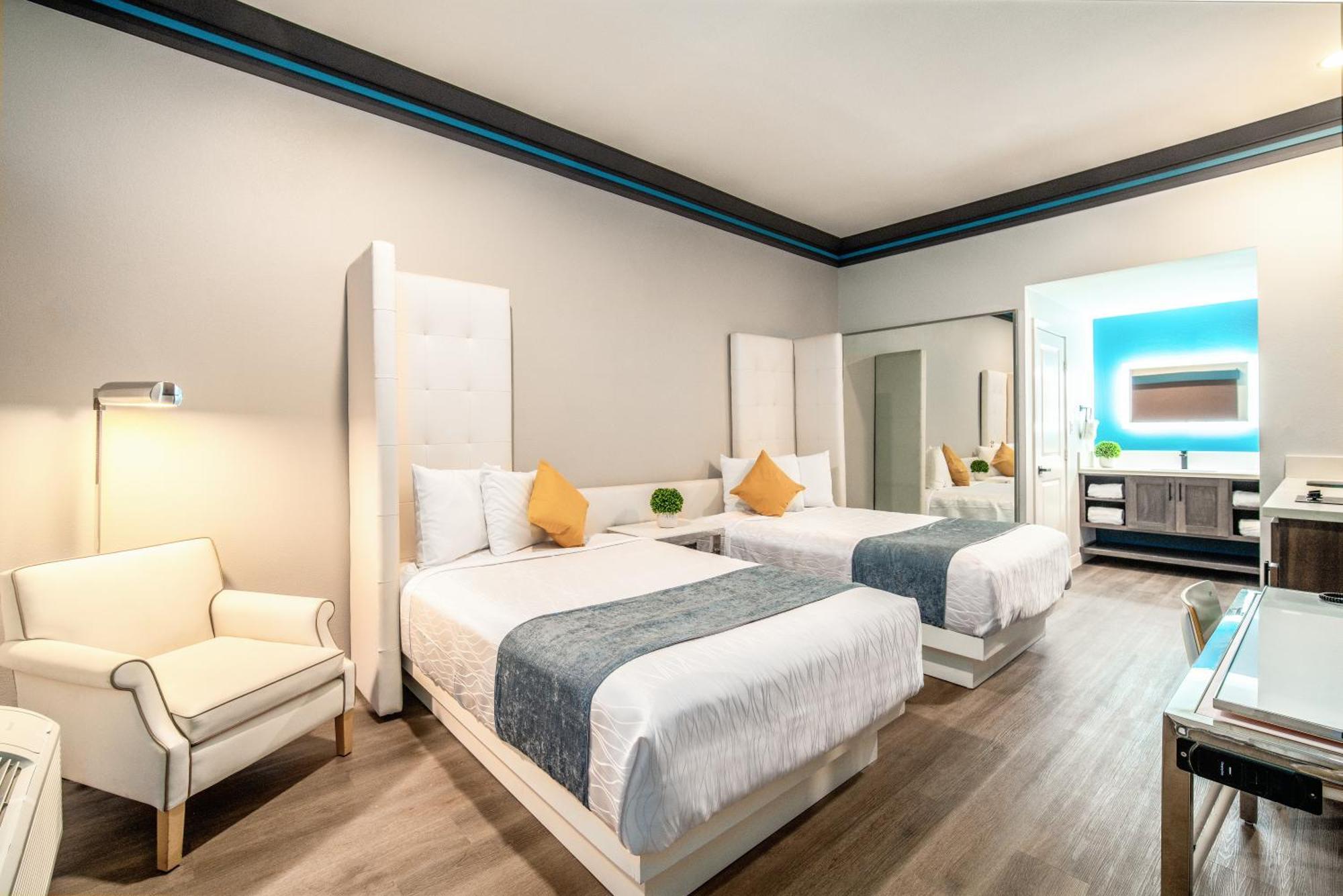 Aspire Inn Studios & Spas Bellflower Eksteriør billede
